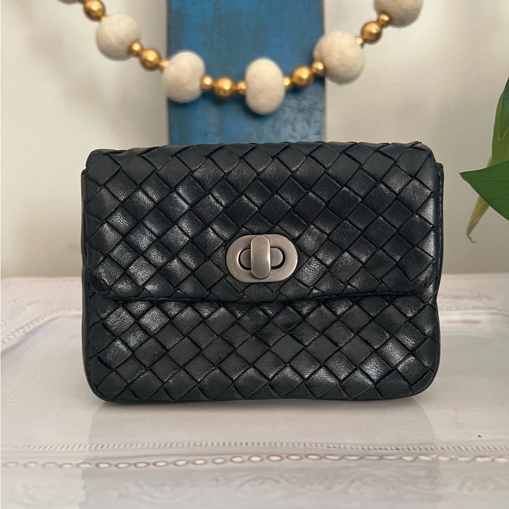 BOTTEGA VENETA Intrecciato Lambskin Clutch/Wallet